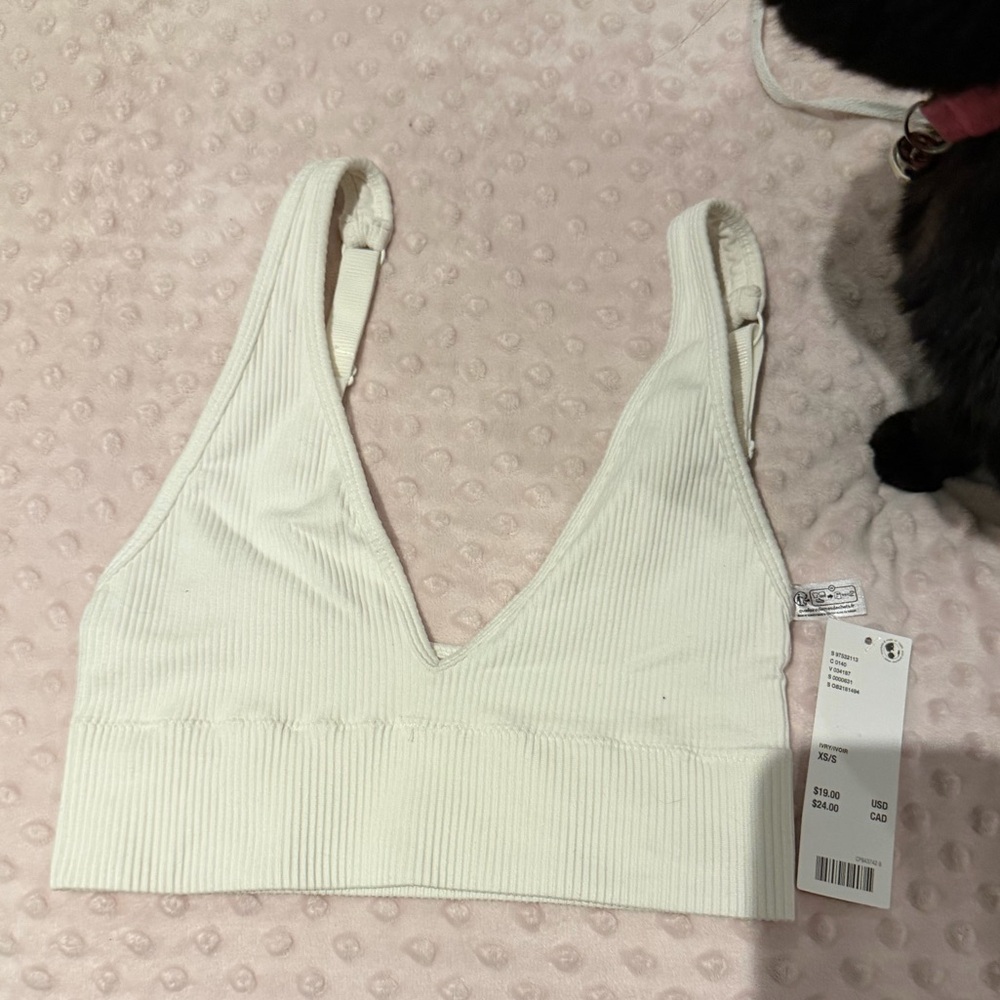 Urban Outfitters Ivory Bralette